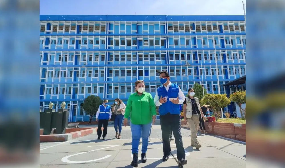 Autoridades buscan sumar esfuerzos para mejorar la logística en hospital. Foto: Piura Noticias