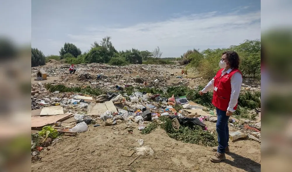 Auditores hallaron puntos donde se acumula basura y pueden convertirse en focos infecciosos. Foto: Contraloría Auditores hallaron puntos donde se acumula basura y pueden convertirse en focos infecciosos. Foto: Contraloría
