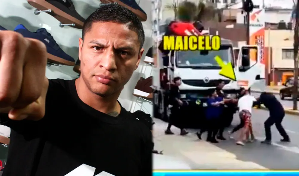 Jonathan Maicelo habló sobre la pelea que protagonizó. Foto: GLR / captura ATV