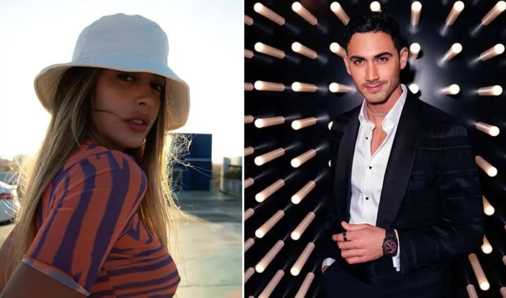 La modelo venezolana dedicó un mensaje al protagonista de "Oscurso deseo". Foto: composición/Instagram