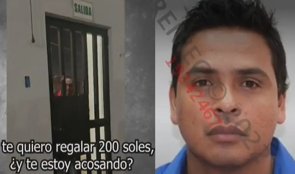 Agresor ya cuenta con otras denuncias por acoso. Foto: captura de América TV Agresor ya cuenta con otras denuncias por acoso. Foto: captura de América TV