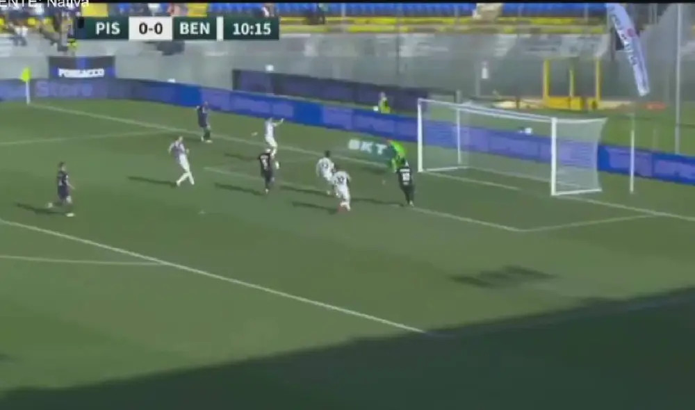 Los locales empataron la serie en el inicio del primer tiempo. Foto: captura/Nativa Los locales empataron la serie en el inicio del primer tiempo. Foto: captura/Nativa