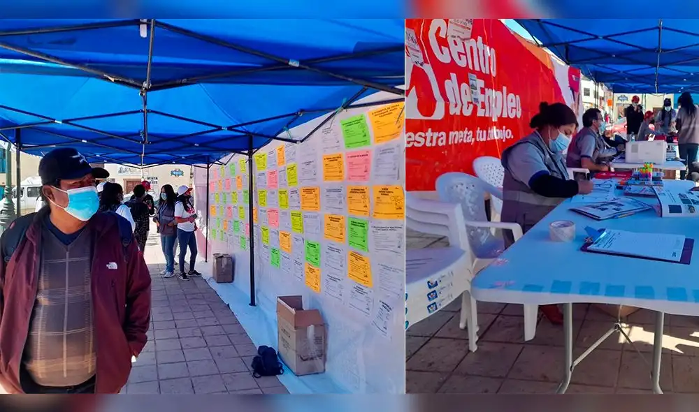 La actividad se desarrolla este sábado 21 de mayo en la plaza principal del distrito Santiago. Foto: Luis Álvarez / URPI