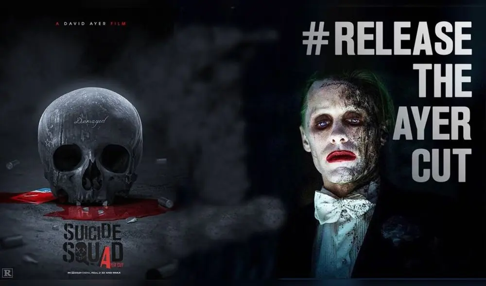 Una de las situaciones más criticadas de "Escuadrón Suicida" fue el Joker de Jared Leto, sobre todo por su mínima presencia. Foto: Twitter