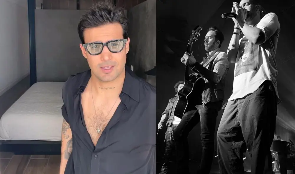 Ezio Oliva comparte una foto de su concierto en México. Foto: Instagram Ezio Oliva comparte una foto de su concierto en México. Foto: Instagram