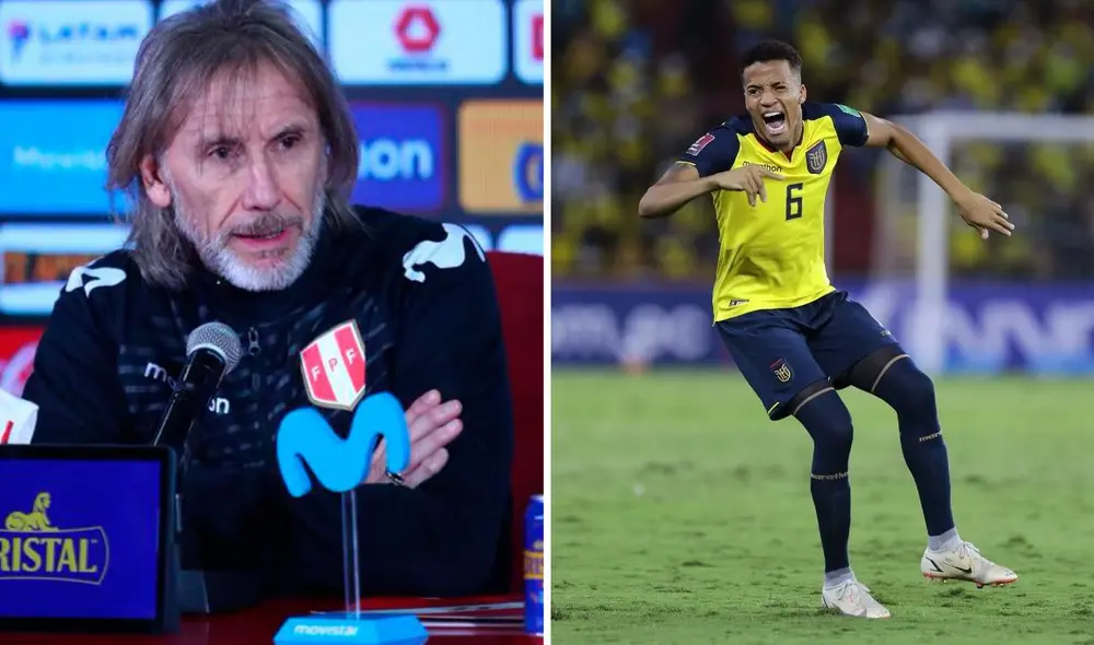 Gareca se pronunció por primera vez sobre Byron Castillo. Foto: composición/ FPF/ Conmebol