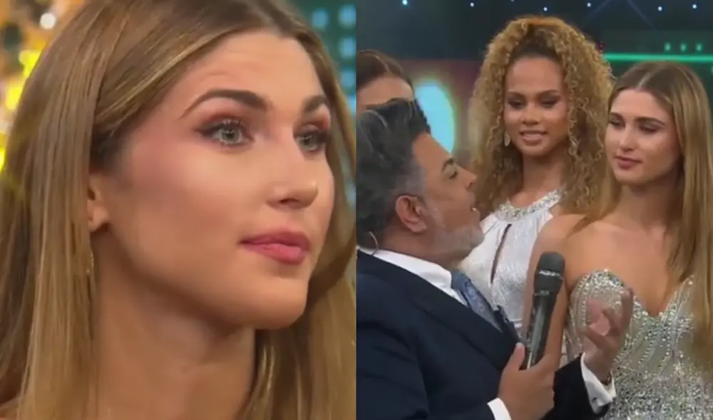 Alessia Rovegno agradeció los cumplidos de Andrés Hurtado. Foto: composición/ capturas de Panamericana TV Alessia Rovegno agradeció los cumplidos de Andrés Hurtado. Foto: composición/ capturas de Panamericana TV