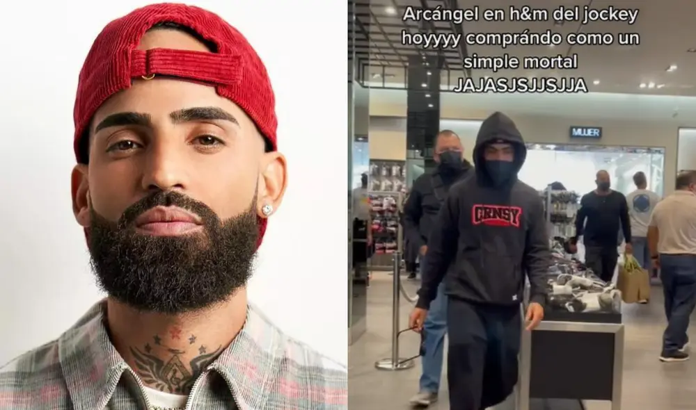 Arcángel visitó el Perú para un concierto junto a otros exponentes del reggaetón. Foto: composición/ Cifra Club/ Tik tok Arcángel visitó el Perú para un concierto junto a otros exponentes del reggaetón. Foto: composición/ Cifra Club/ Tik tok