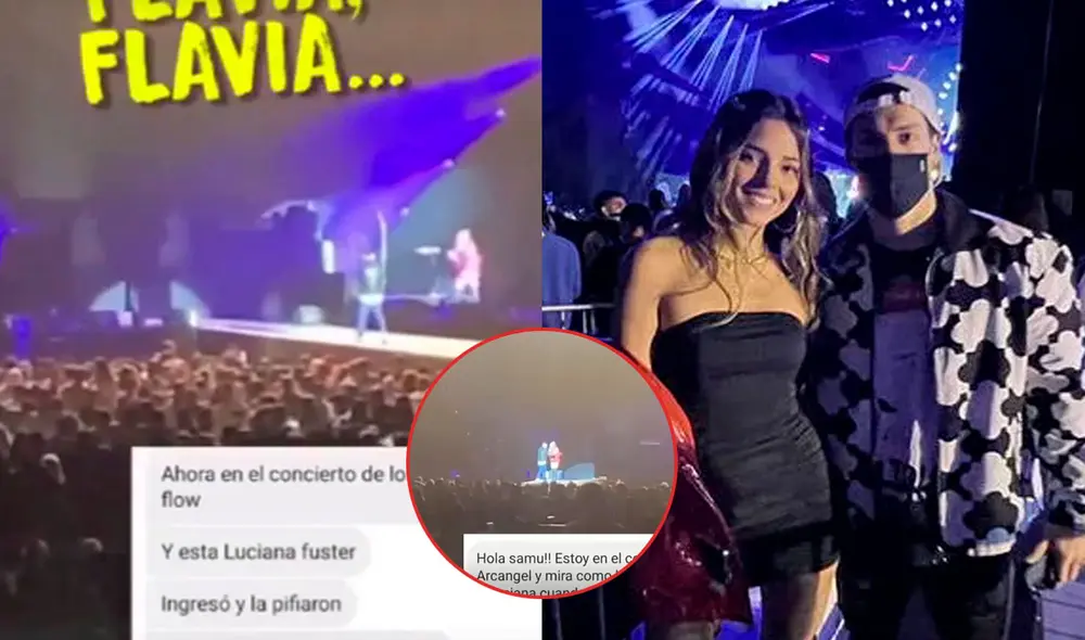 Luciana Fuster animó el concierto de "Los reyes del flow 2022". Foto: captura/Instagram/Raúl Egusquiza-GLR