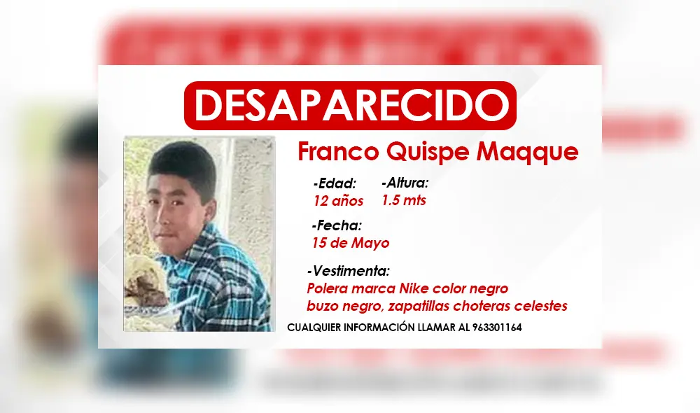 Para cualquier información comunicarse al 963 301 164. Foto: difusión