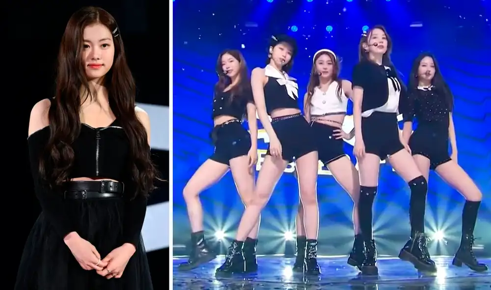 LE SSERAFIM: Kim Garam está en hiatus temporal tras escándalo de supuesto bullying escolar. Foto: Sports Chosun/captura SBS