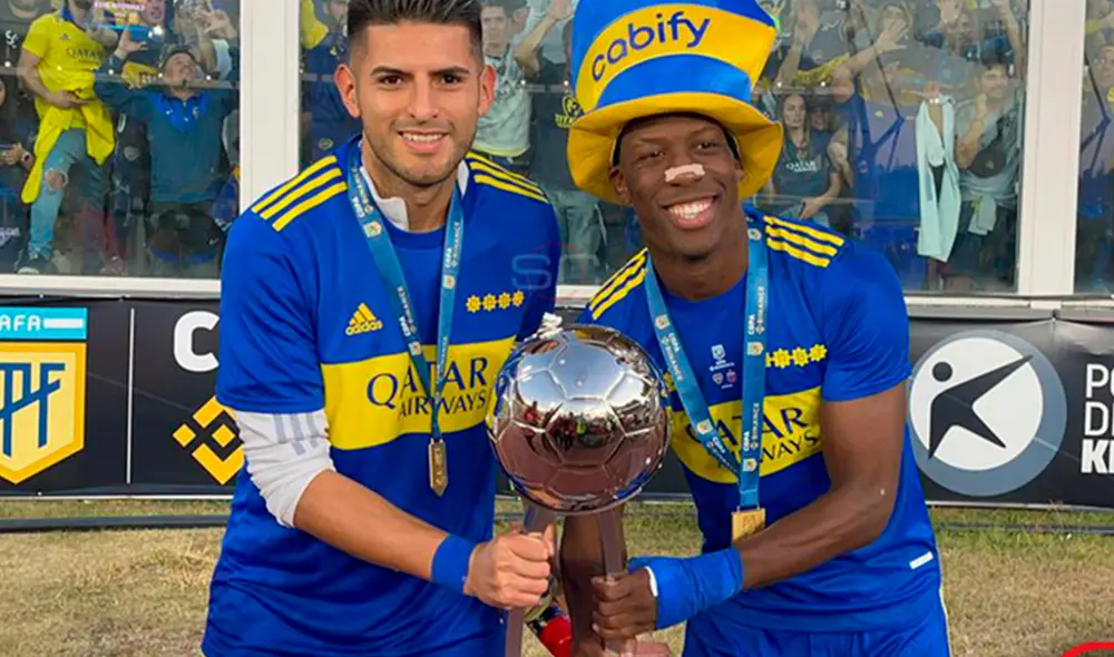 Los peruanos volvieron a salir campeones con Boca Juniors. Foto: SportsCenter Los peruanos volvieron a salir campeones con Boca Juniors. Foto: SportsCenter