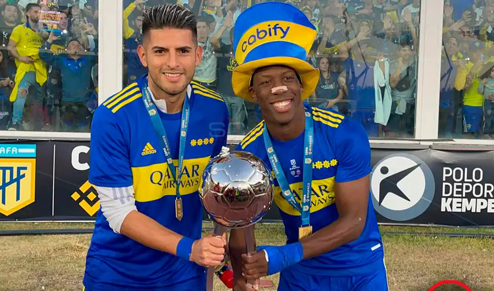 Luis Advíncula tiene dos títulos con Boca Juniors y Carlos Zambrano tiene cuatro. Foto: ESPN