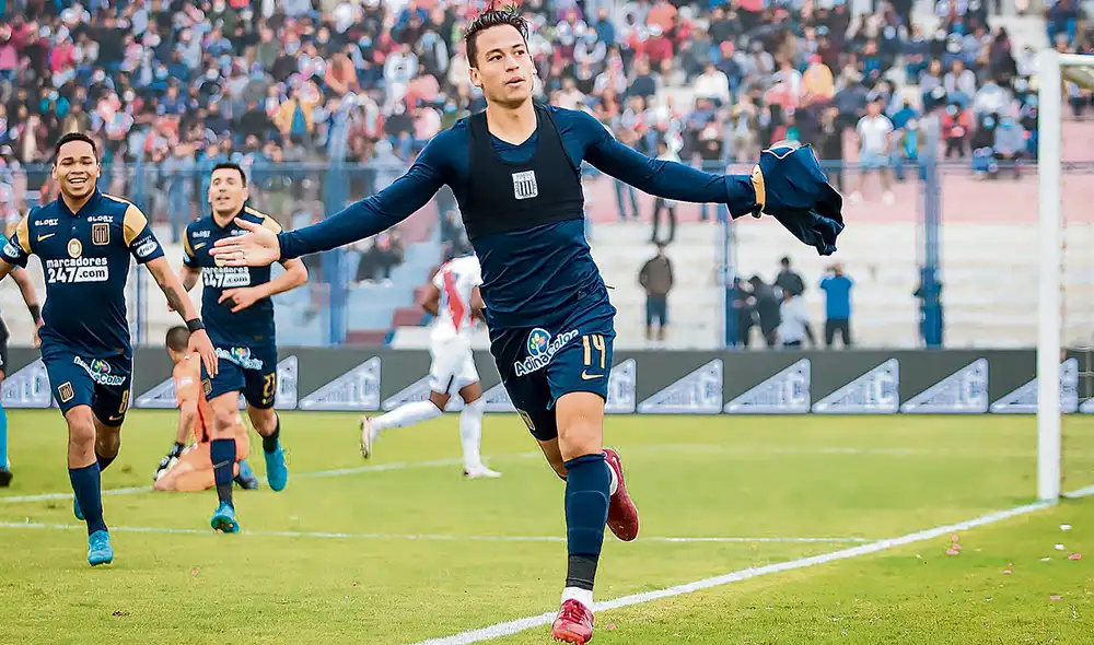 Benavente anotó su tercer gol con el conjunto blanquiazul. Foto: Alianza Lima