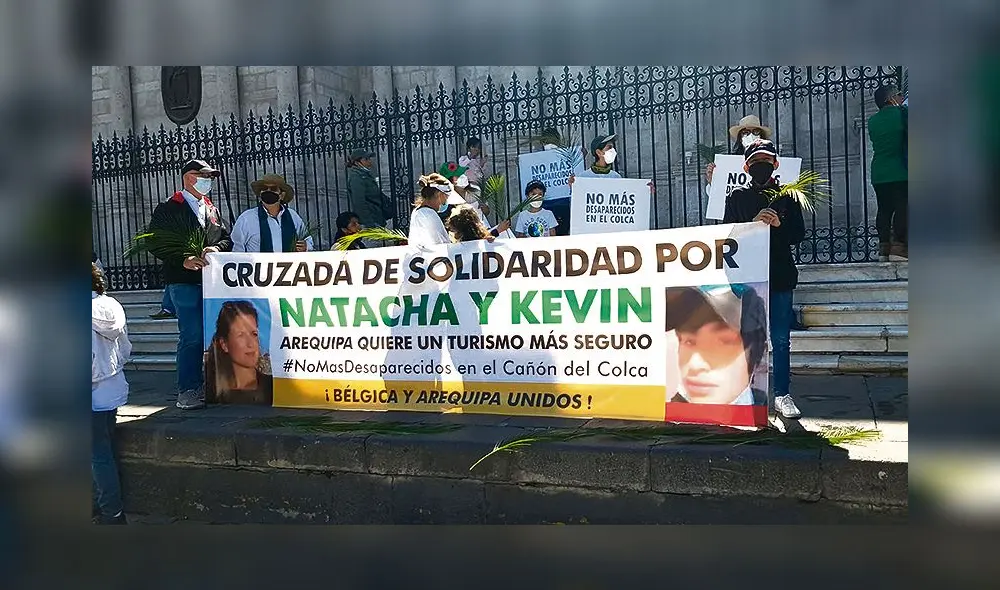 Pedido. Amigos y familiares piden no parar búsqueda. Pedido. Amigos y familiares piden no parar búsqueda.