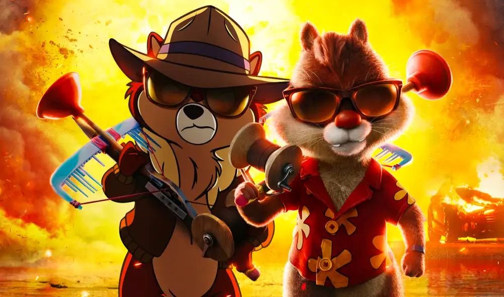 "Chip y Dale: al rescate" tiene un gran factor que ha usado a su favor: la propiedad intelectual. Foto: Disney Plus
