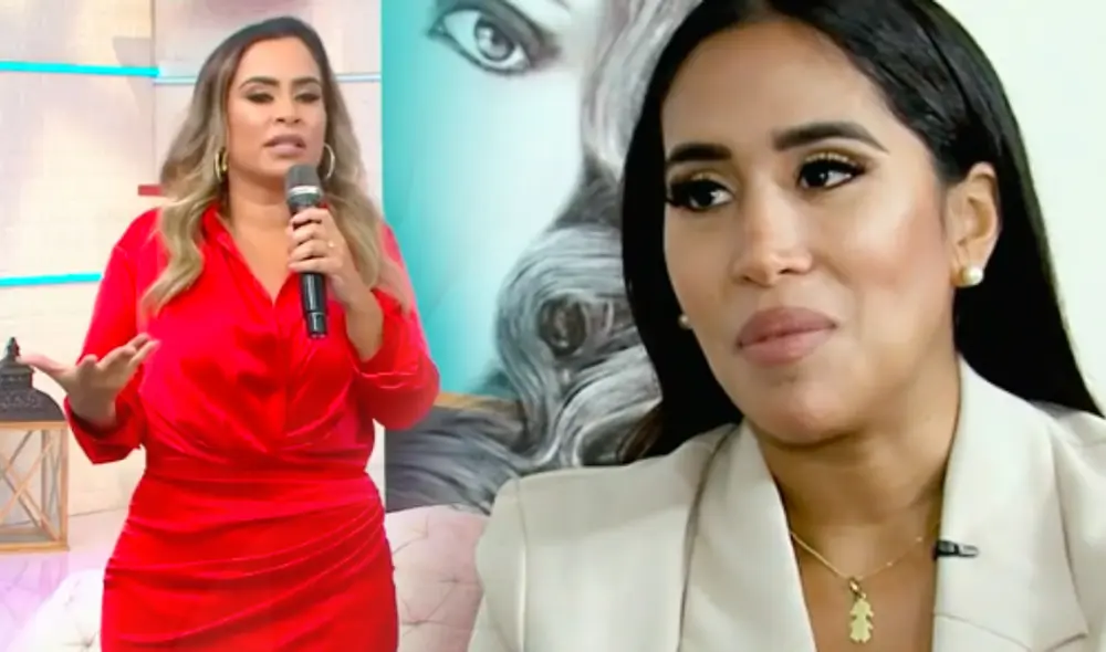Ethel Pozo aseguró comprender la situación que vive Melissa Paredes. Foto: composición/ captura América TV Ethel Pozo aseguró comprender la situación que vive Melissa Paredes. Foto: composición/ captura América TV