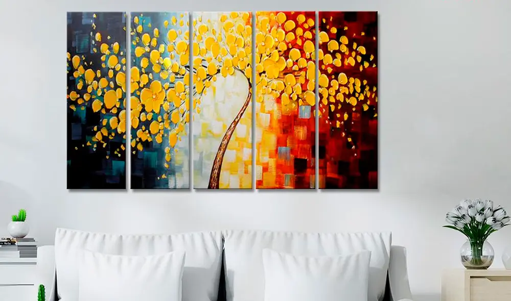 Los cuadros son una opción para hacer más agradable nuestros interiores, y por eso debemos mantenerlos limpios. Foto: WallMantra