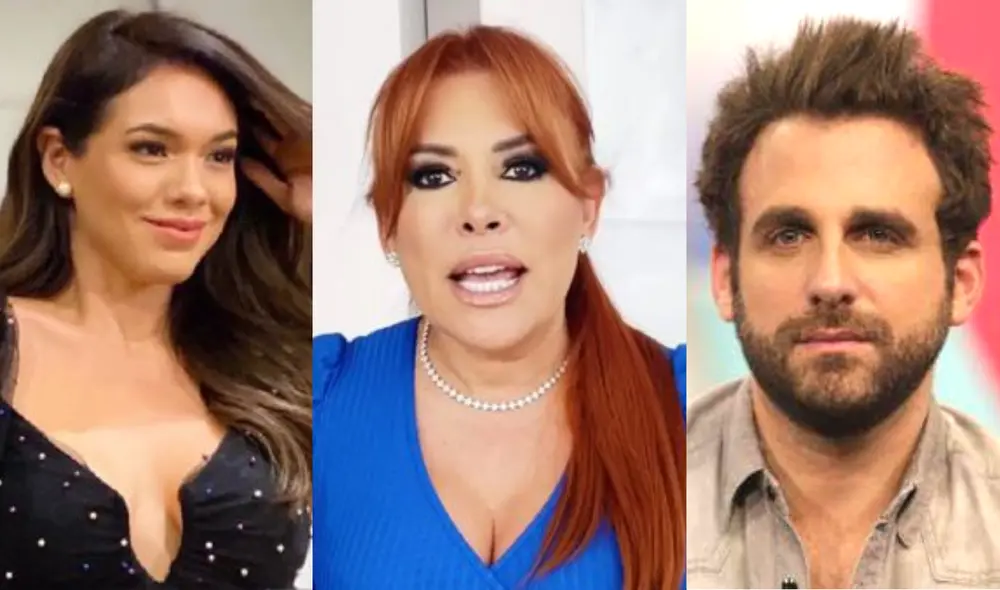 Jazmín Pinedo no dejó pasar las críticas de los conductores. Foto: composición/ Instagram/ Willax TV