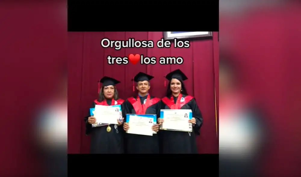 La emotiva escena se hizo viral en varias redes sociales. Foto: captura de TikTok La emotiva escena se hizo viral en varias redes sociales. Foto: captura de TikTok