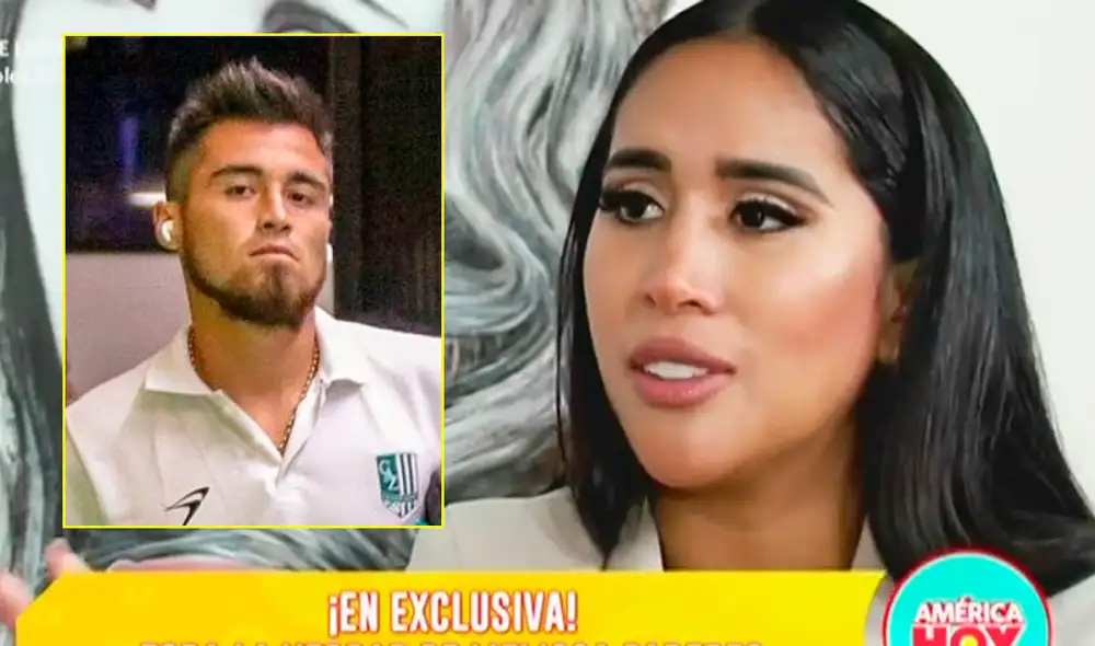 Melissa Paredes y Rodrigo Cuba continúan generando polémica. Foto: captura América TV