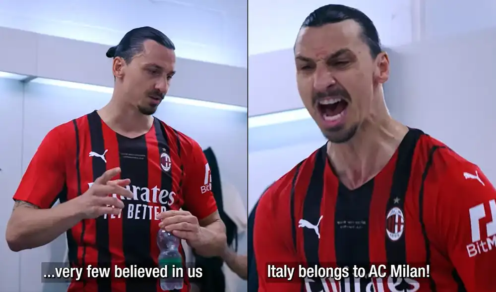 Zlatan Ibrahimovic sumó su segundo título de Serie A con el AC Milan. Foto: captura de YouTube Zlatan Ibrahimovic sumó su segundo título de Serie A con el AC Milan. Foto: captura de YouTube
