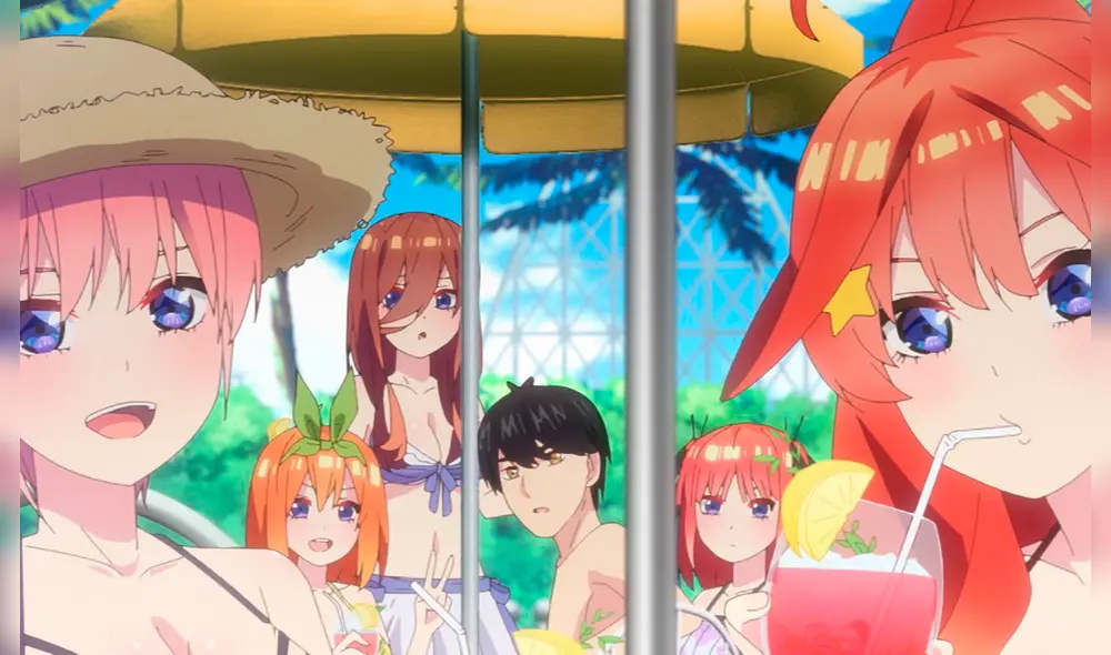 La película de "Go-toubun no Hanayome" se estrenó el 20 de mayo en Japón. Foto: @5Hanayome_anime La película de "Go-toubun no Hanayome" se estrenó el 20 de mayo en Japón. Foto: @5Hanayome_anime