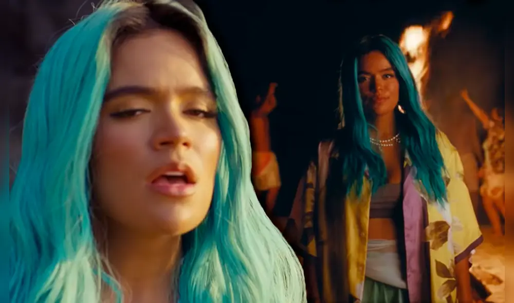 La canción "200 copas" pertenece al tercer álbum de la cantante, "KG0516". Foto: captura de YouTube