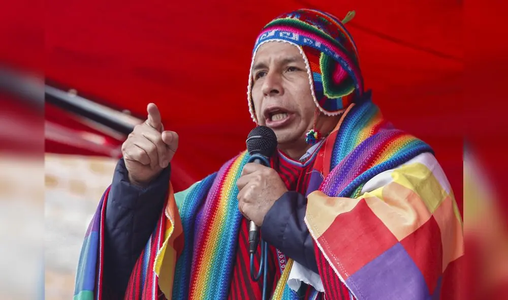 Pedro Castillo, actual mandatario de Perú. Foto: AFP