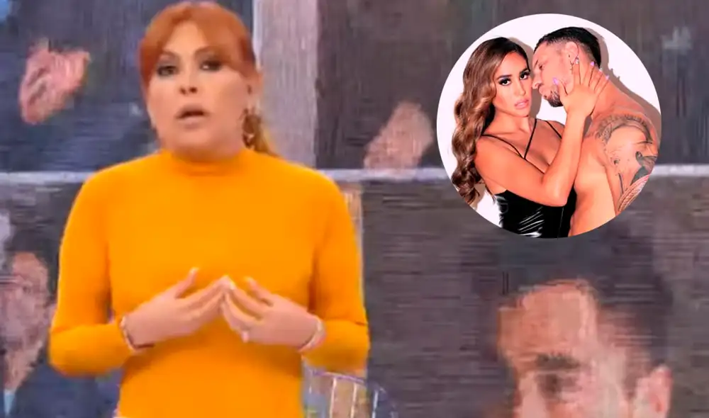 Magaly Medina conversó con Rodrigo Cuba sobre su reacción tras el ampay de Melissa Paredes. Foto: captura ATV/Instagram Magaly Medina conversó con Rodrigo Cuba sobre su reacción tras el ampay de Melissa Paredes. Foto: captura ATV/Instagram