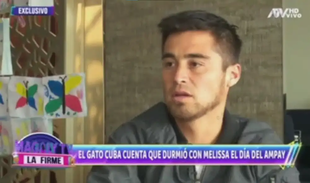 Rodrigo Cuba se confiesa sobre su separación con Melissa en exclusiva para Magaly. Foto: Magaly TV, la firme. Rodrigo Cuba se confiesa sobre su separación con Melissa en exclusiva para Magaly. Foto: Magaly TV, la firme.