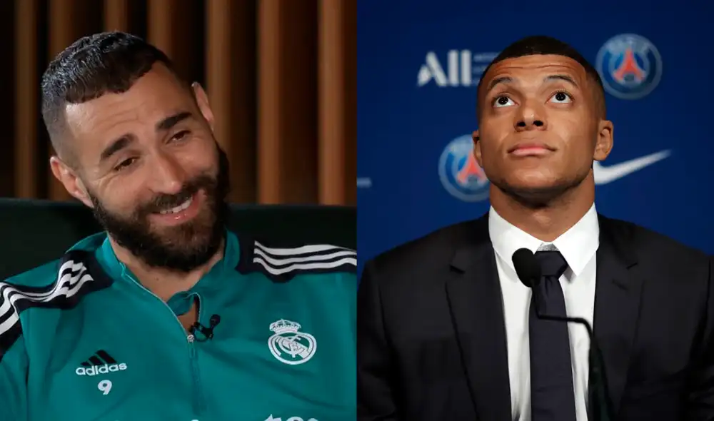 Karim Benzema jugará la final de la Champions League entre Real Madrid vs. Liverpool. Foto: composición GLR/captura Movistar+/EFE Karim Benzema jugará la final de la Champions League entre Real Madrid vs. Liverpool. Foto: composición GLR/captura Movistar+/EFE