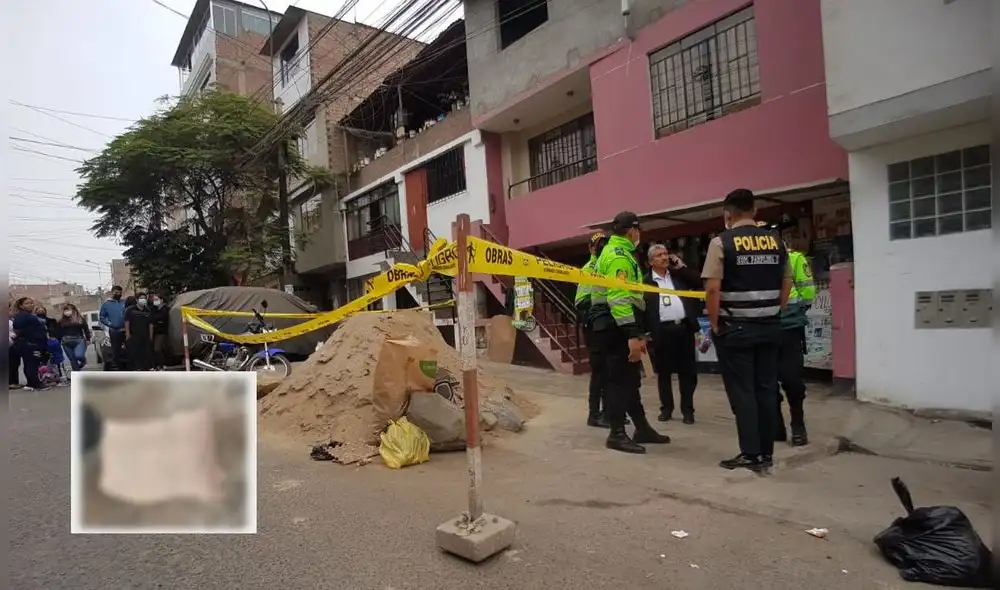 Sicarios dejaron mensaje tras cometer el crimen. Foto: URPI-LR Sicarios dejaron mensaje tras cometer el crimen. Foto: URPI-LR