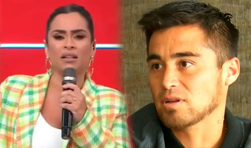 Ethel Pozo se mostró en desacuerdo con postura de Rodrigo Cuba, y afirmó que debe opinar sobre incidencias de espectáculos porque es su rol como comunicadora. Foto: composición LR/captura América TV/ATV