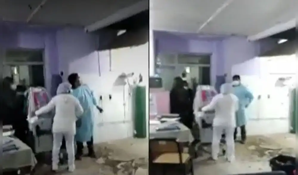 Suceso se dio en horas de la mañana del último 24 de mayo. Foto: captura de ATV Suceso se dio en horas de la mañana del último 24 de mayo. Foto: captura de ATV