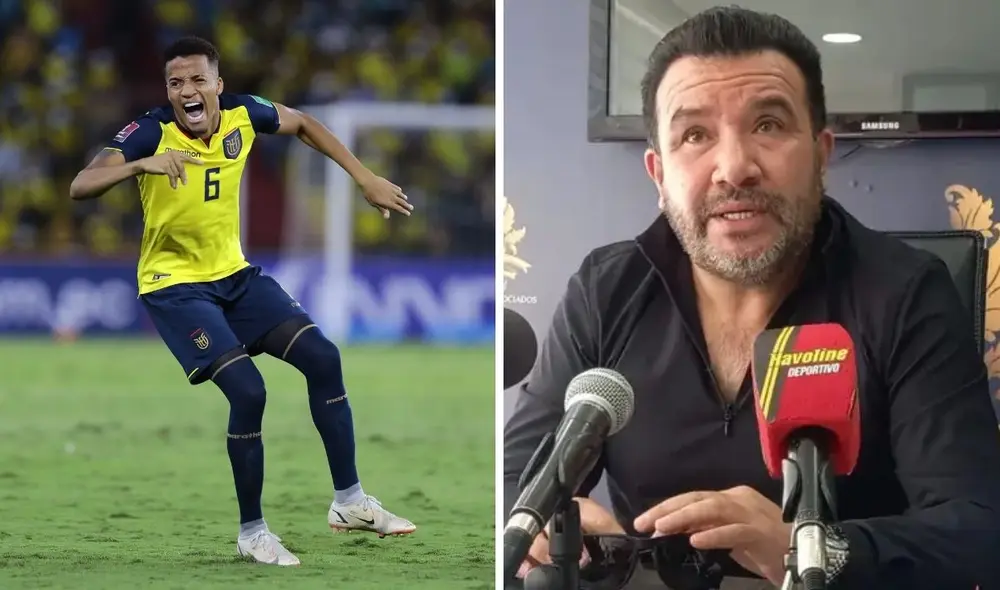 El exagente de Byron Castillo tiene un problema con él debido a su carta pase. Foto: Composición FEF/La Tercera. El exagente de Byron Castillo tiene un problema con él debido a su carta pase. Foto: Composición FEF/La Tercera.