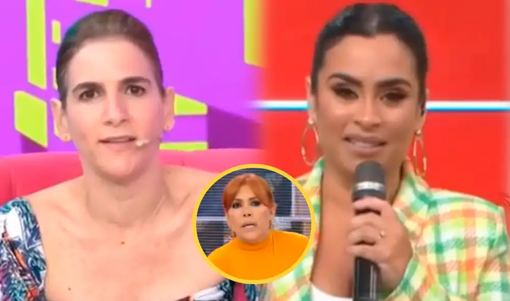 Gigi Mitre reprendió duramente a Ethel Pozo en la reciente emisión de "Amor y fuego". Foto: composición LR/captura Willax/difusión