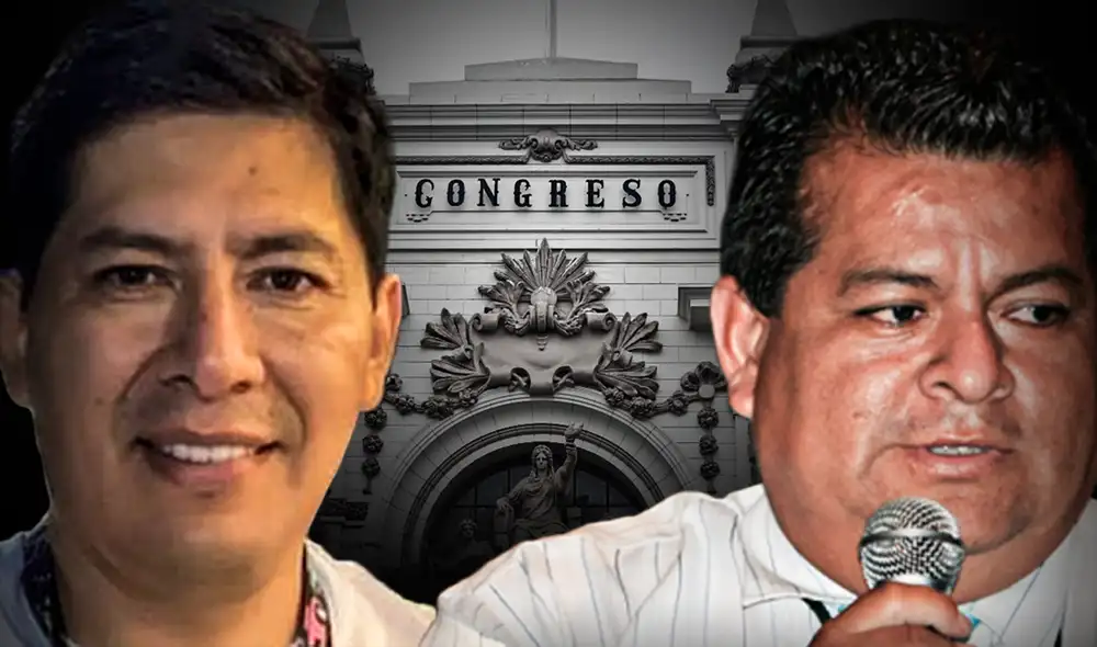 Zamir Villaverde se niega a emitir declaraciones ante el Congreso, pero audios terminan filtrados. Foto: composición de Fabrizio Oviedo/La República.