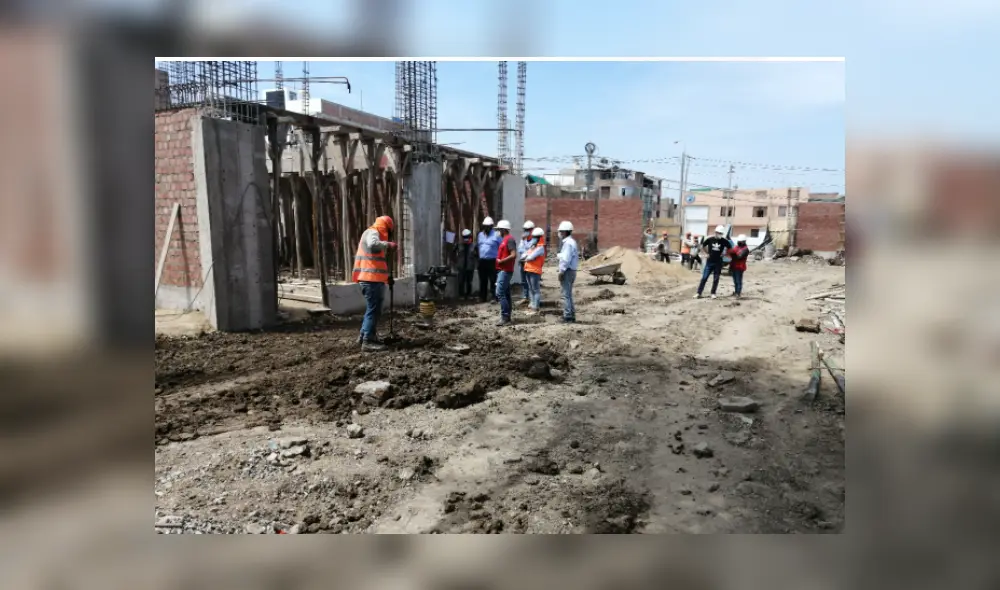 La construcción del colegio está inconclusa y el contrato habría sido resuelto. Foto: Contraloría La construcción del colegio está inconclusa y el contrato habría sido resuelto. Foto: Contraloría
