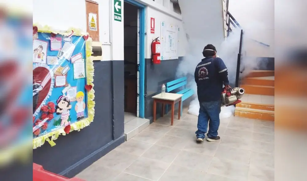 Durante las últimas semanas brigadas han venido realizando acciones para reducir los brotes. Foto: Diresa Piura