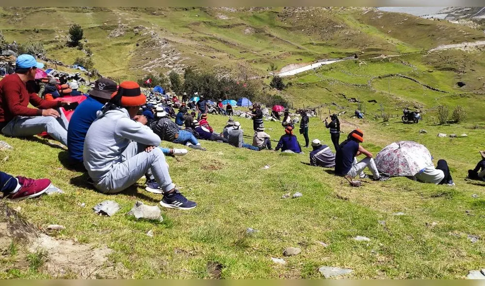Comuneros iniciaron hace más de un mes sus medidas de lucha. Foto: La República
