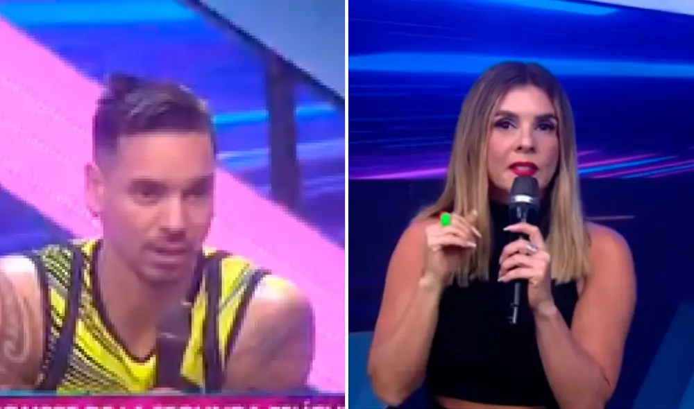 Johanna San Miguel elogió a Anthony Aranda tras vencer a Gino Assereto. Foto: Esto es guerra/Instagram. Johanna San Miguel elogió a Anthony Aranda tras vencer a Gino Assereto. Foto: Esto es guerra/Instagram.