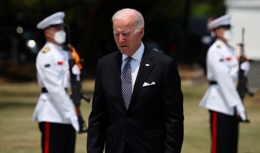 Joe Biden lamentó tiroteo en una escuela de Texas, donde perecieron 21 víctimas. Foto: EFE Joe Biden lamentó tiroteo en una escuela de Texas, donde perecieron 21 víctimas. Foto: EFE