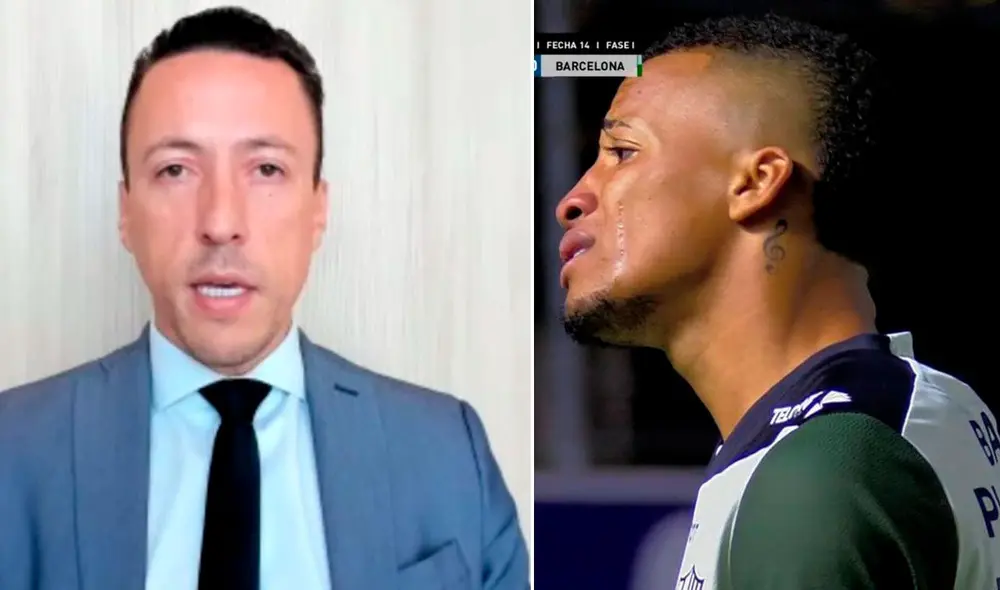 Byron Castillo juega en el Barcelona SC. Foto: composición/ captura de La Tercera/ captura de Gol Perú