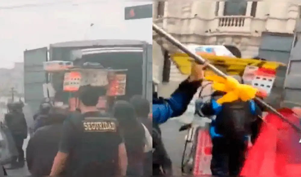 Propietario exige la devolución de su mercadería. Foto: captura de ATV