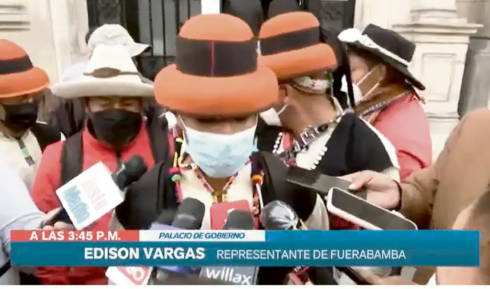 Negociación. Presidente Pedro Castillo continuará diálogo con comuneros hoy en Palacio. Foto: difusión