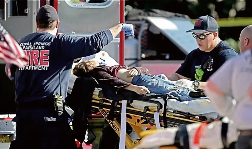 Masacre. Al cierre de la presente edición, son más de 14 los escolares que siguen en estado de suma gravedad por los disparos. Foto: difusión Masacre. Al cierre de la presente edición, son más de 14 los escolares que siguen en estado de suma gravedad por los disparos. Foto: difusión