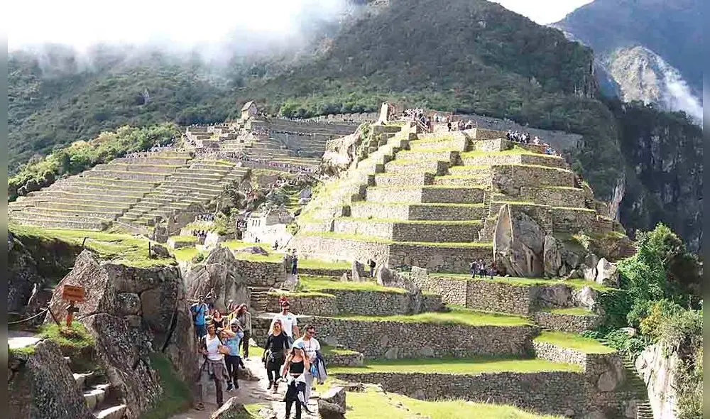 En riesgo. Ciudadela de Machupicchu podría deteriorarse con el incremento de la cantidad de visitantes. Foto: La República