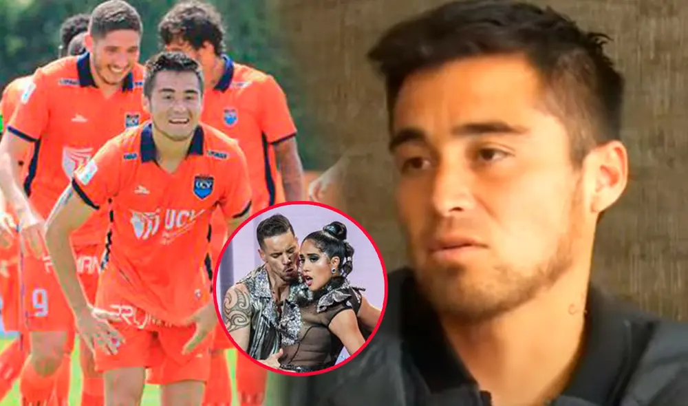 Rodrigo Cuba tuvo respaldo de futbolista y directivos de la UCV tras ampay. Foto: composición/captura de ATV/UCV