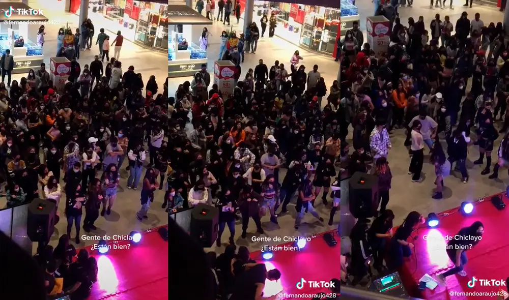 Los jóvenes fueron acompañados por sus familiares. Foto: composición/ @fernandoaraujo428/TikTok Los jóvenes fueron acompañados por sus familiares. Foto: composición/ @fernandoaraujo428/TikTok